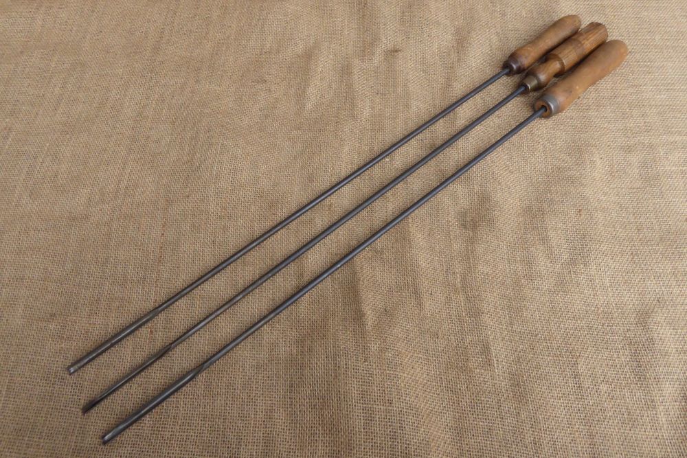 3 x W. Ridgway Long Shell Auger Tools
