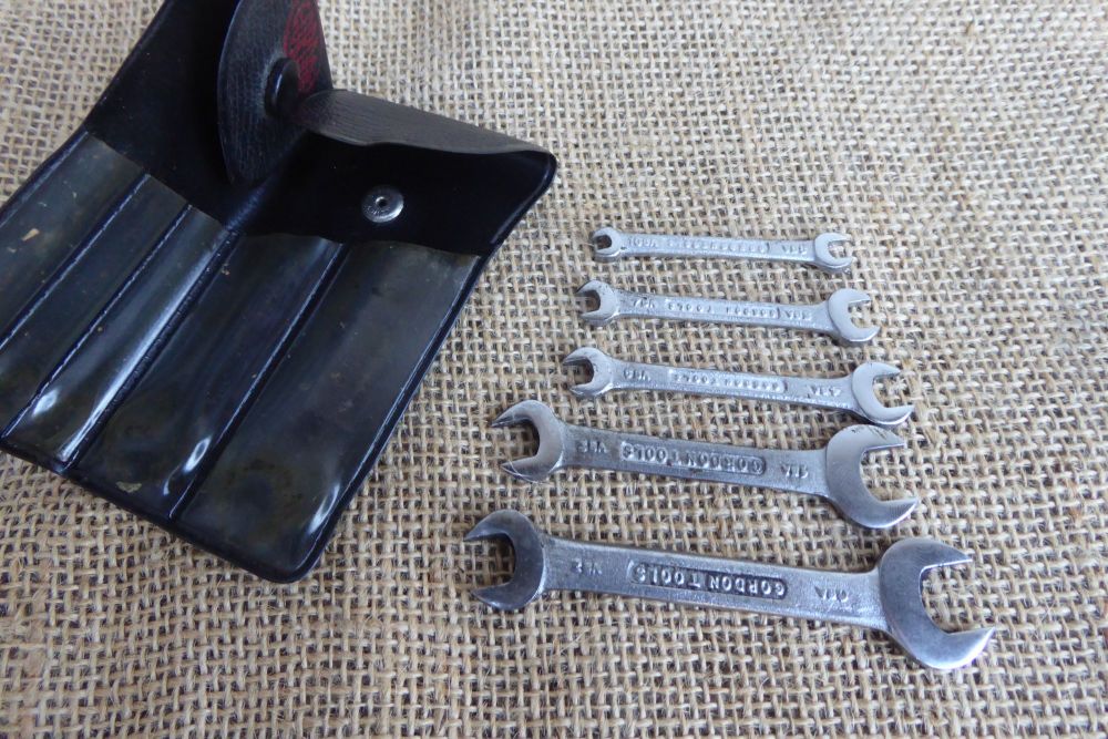 Set Of 5 Gordon Tools BA Open Ended Spanners