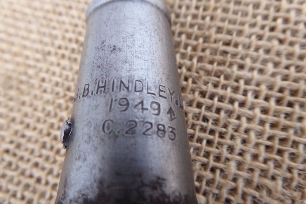 J B Hindley Ltd Flat Head Screwdriver - Broad Arrow Marked 1949 - C2283