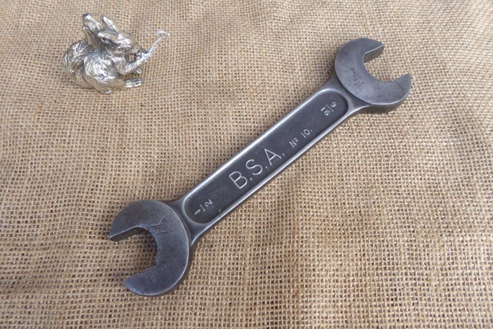 B.S.A No.10 1/2" & 9/16" Open Ended Spanner - Suits Bentley Tool Kits