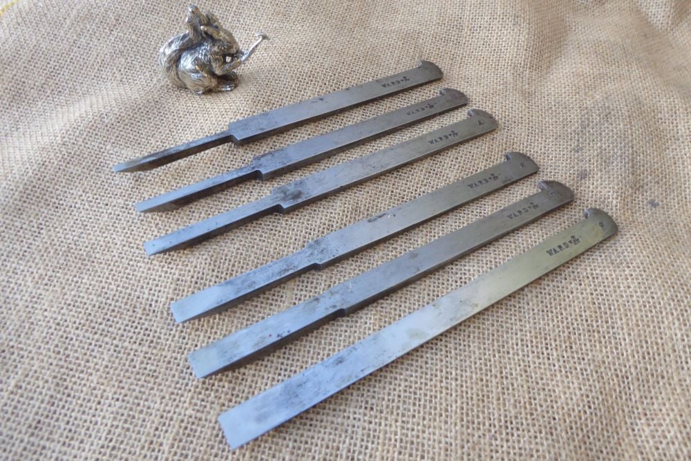 Ward Plough Plane Irons - Numbers 2,3,4,6,7,8