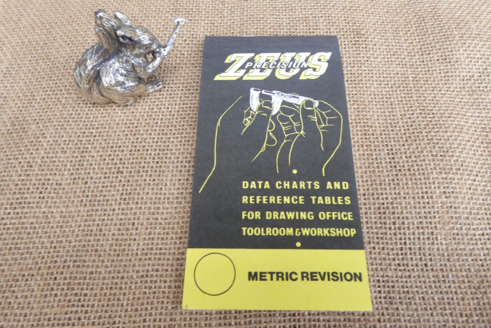 Zeus Precision Data Charts & Reference Tables - Metric Revision