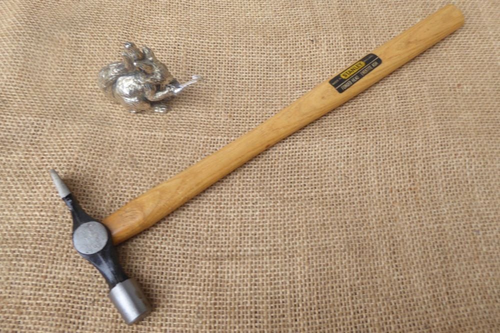 Stanley CP 3 1/2 - 3 1/2 oz Cross Pein Hammer - Forged Head - Evertite Ash 