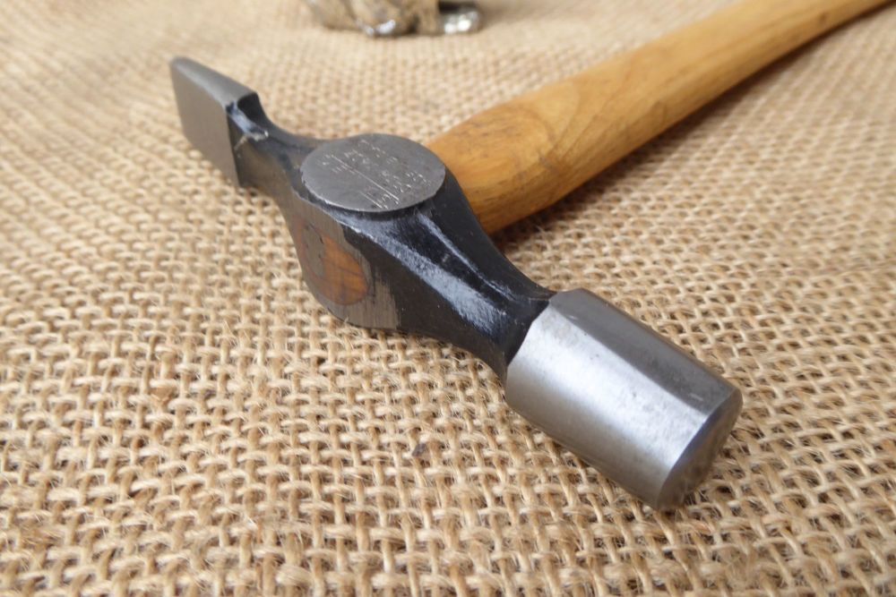 Stanley CP 3 1/2 - 3 1/2 oz Cross Pein Hammer - Forged Head - Evertite Ash - Made In England