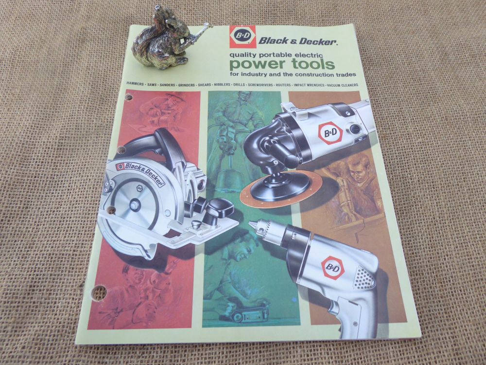 Black & Decker Power Tools Catalogue 1970