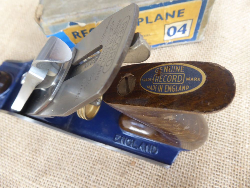 Record No.04 Smoothing Plane - Wooden Handles