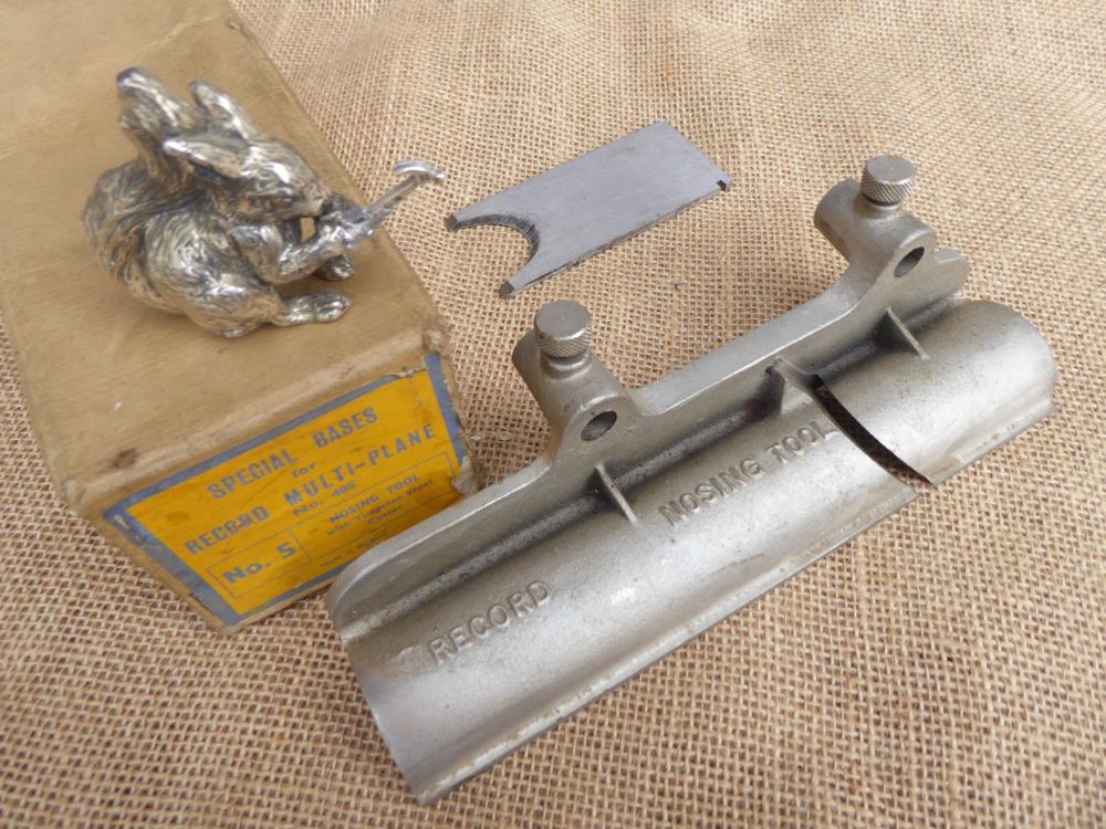 Record Special Bases For A 405 Plane: No.5 Nosing Tool Complete With Cutter