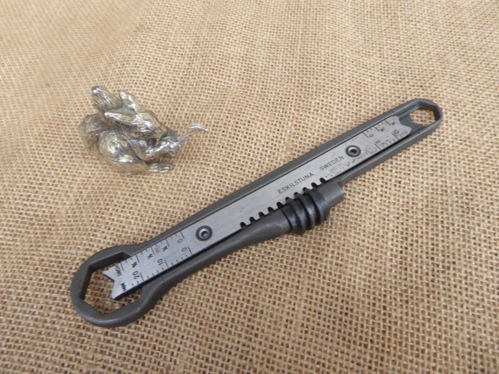 Eskilstuna Adjustable Wrench / Spanner - Made In Sweden