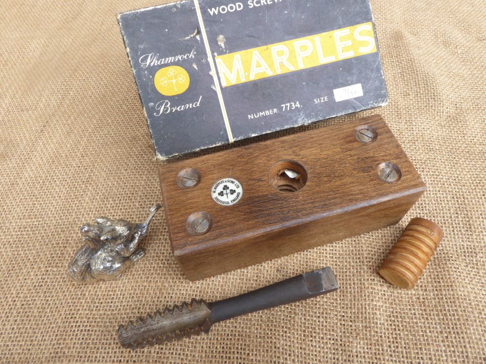 Marples 7734 Wood Screw Box And Tap - 7/8