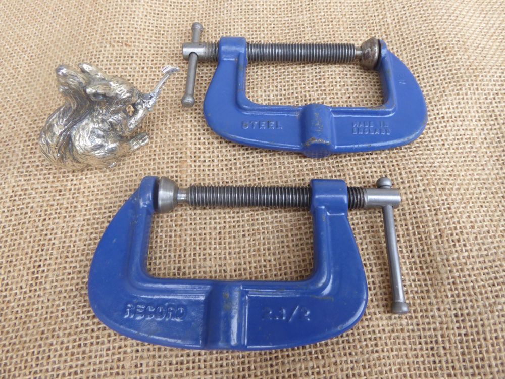Record 2 1/2" G Clamps