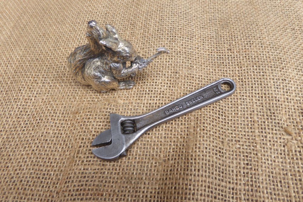Bahco 0669 4" Adjustable Wrench / Spanner - Made In Sweden