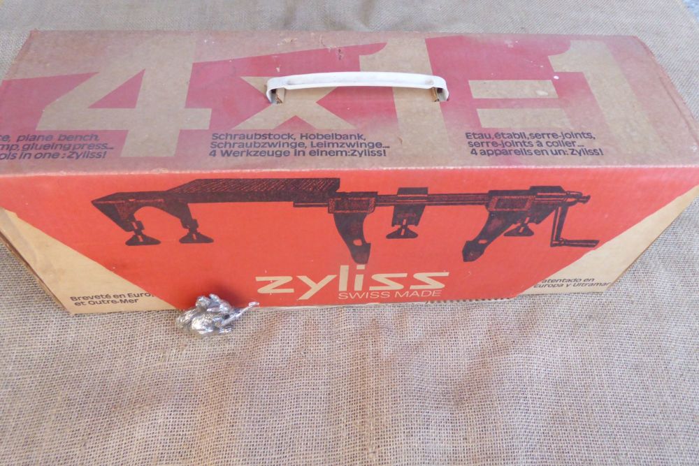 Zyliss Four Tools In One - Vice, Plane Bench, Clamp, Gluing Press