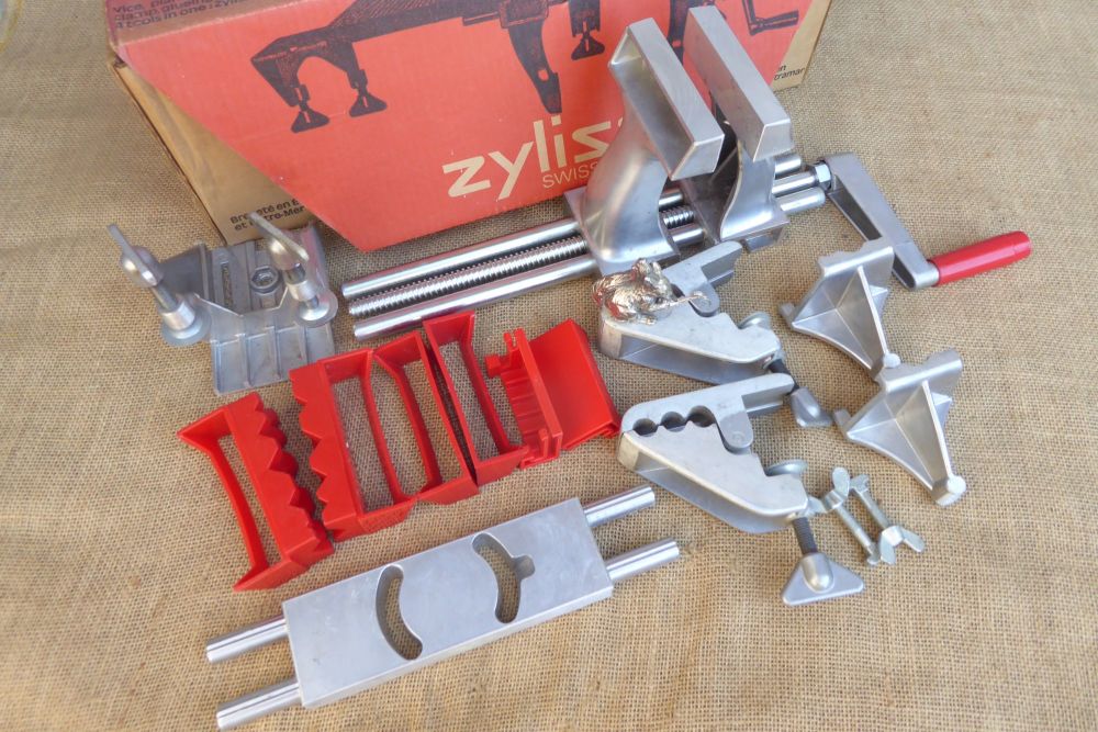 Zyliss Four Tools In One - Vice, Plane Bench, Clamp, Gluing Press