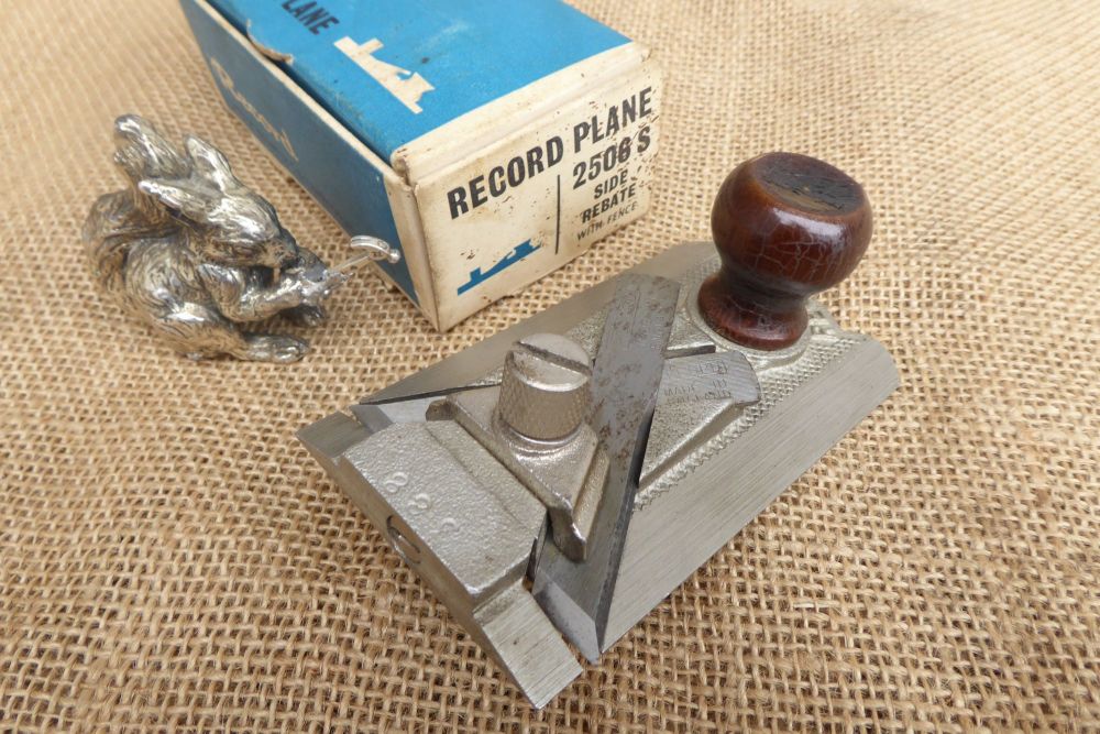 Record 2506 S Side Rebate Plane With Fence