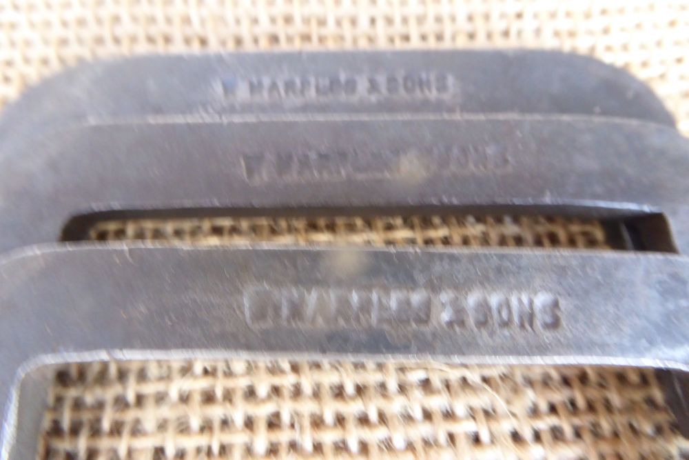 3 x W Marples & Sons Timber Dogs
