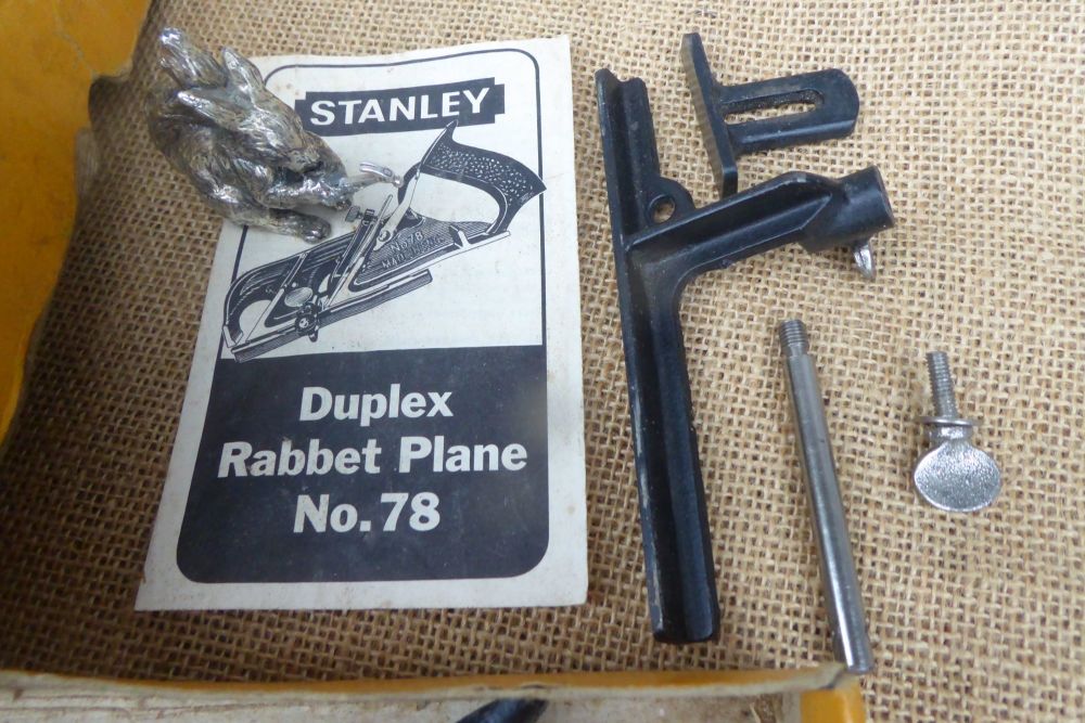 Stanley No.78 Rabbet / Rebate Plane