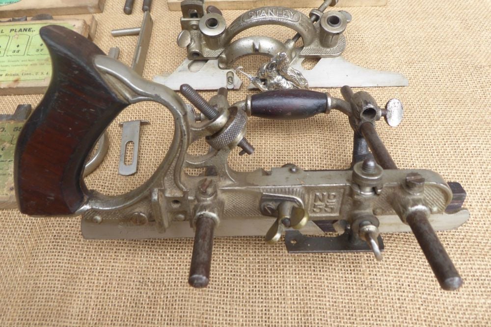Stanley 55 Combination Plane With 50 Cutters