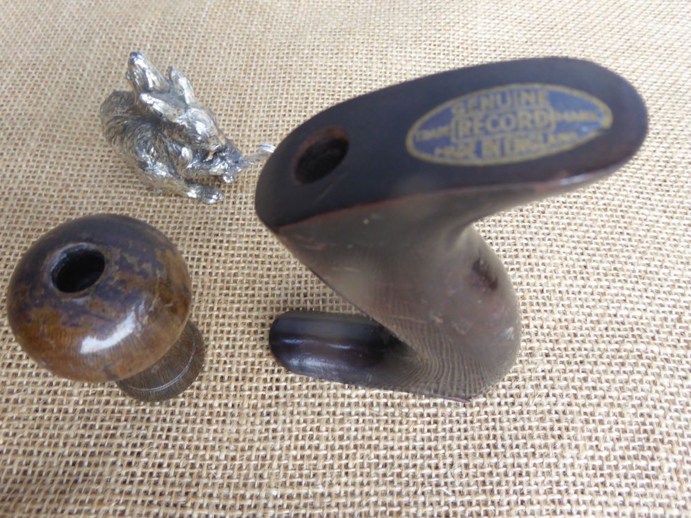 Spare Wooden Handles For A Record No.4 Plane