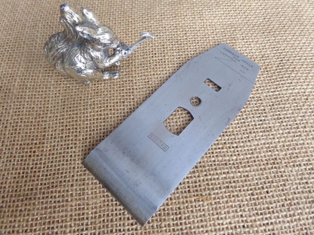 Spare Record Cap Iron / Chip Breaker From A Record No.4 Plane