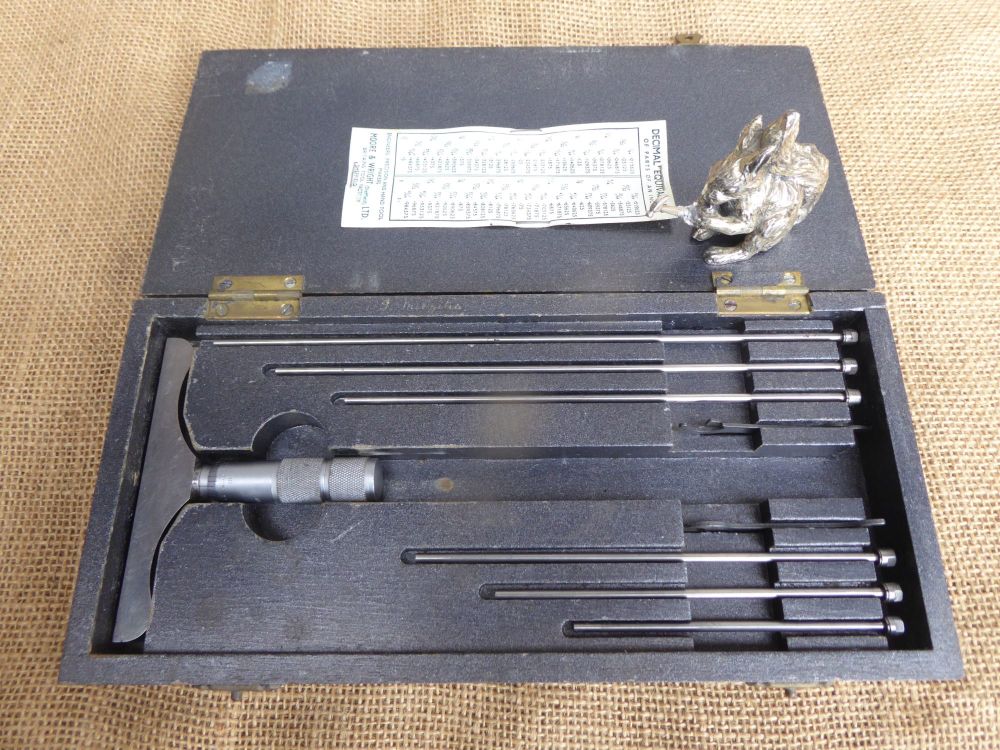 Moore & Wright 0-6" Depth Gauge Micrometer