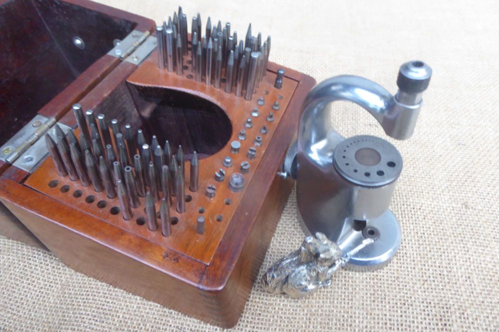 K & D Co. Series 600 Watchmakers' Staking Tool Set