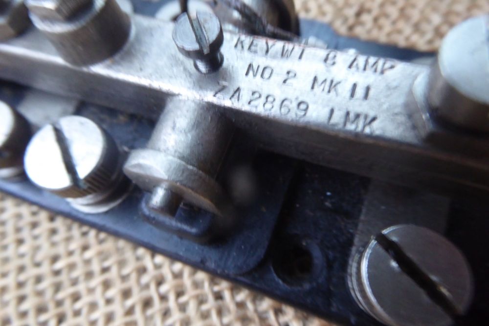 Vintage Morse Code Key WT 8 AMP No.2 MK II