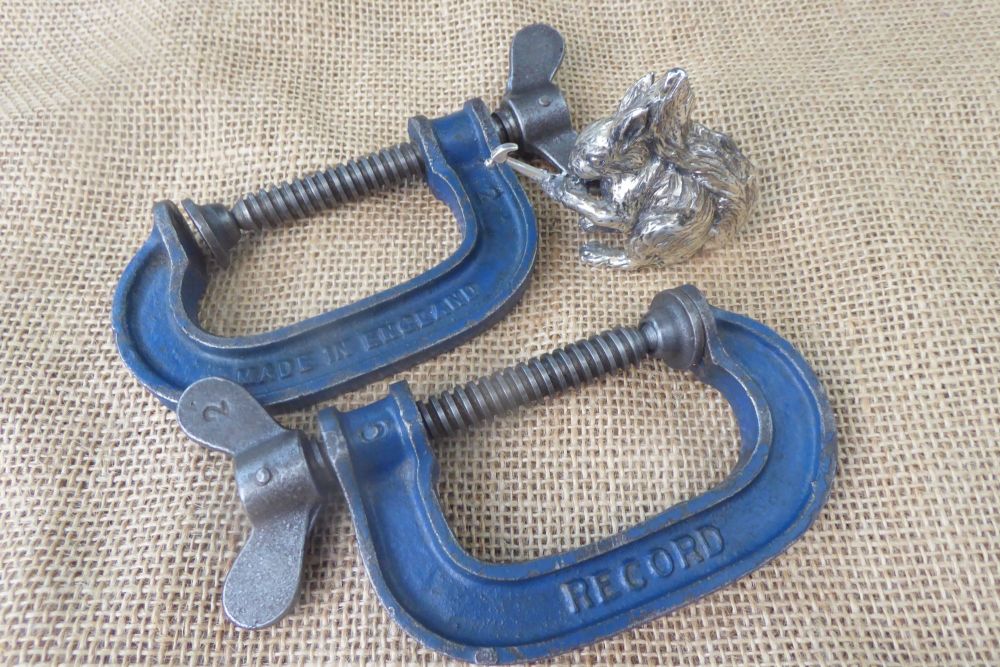 Record 2" G Clamps / Cramps - Made In England