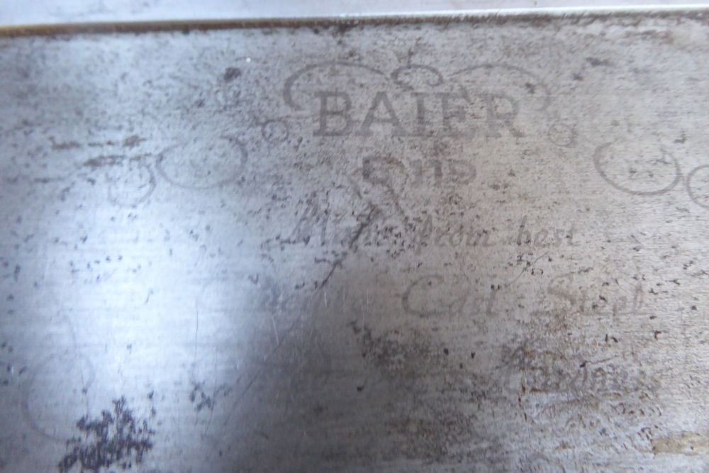 Baier B119 12" Steel Backed Saw - Made In Germany