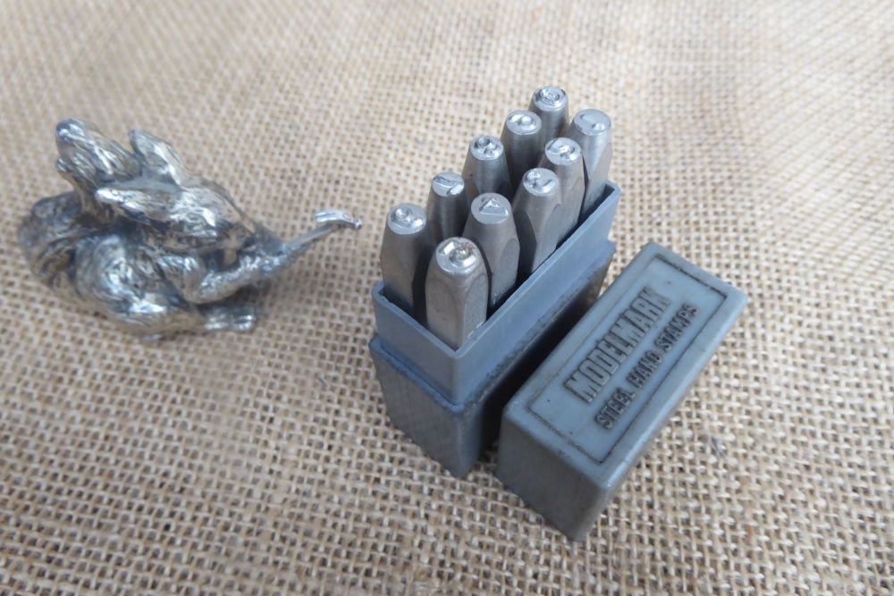 Modelmark Steel Hand Stamps - 3mm / 1/8"