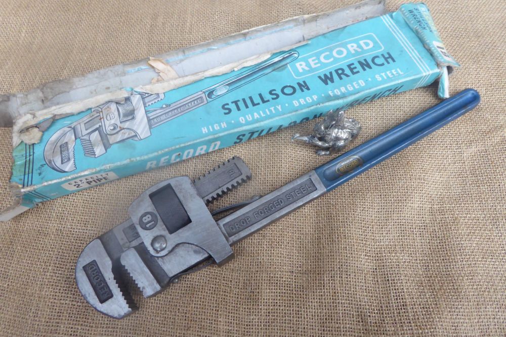 Vintage Record 18" Stillson Wrench