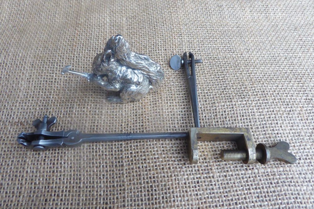 Vintage Watchmakers' Clockmakers' Clamp / Vice Unit