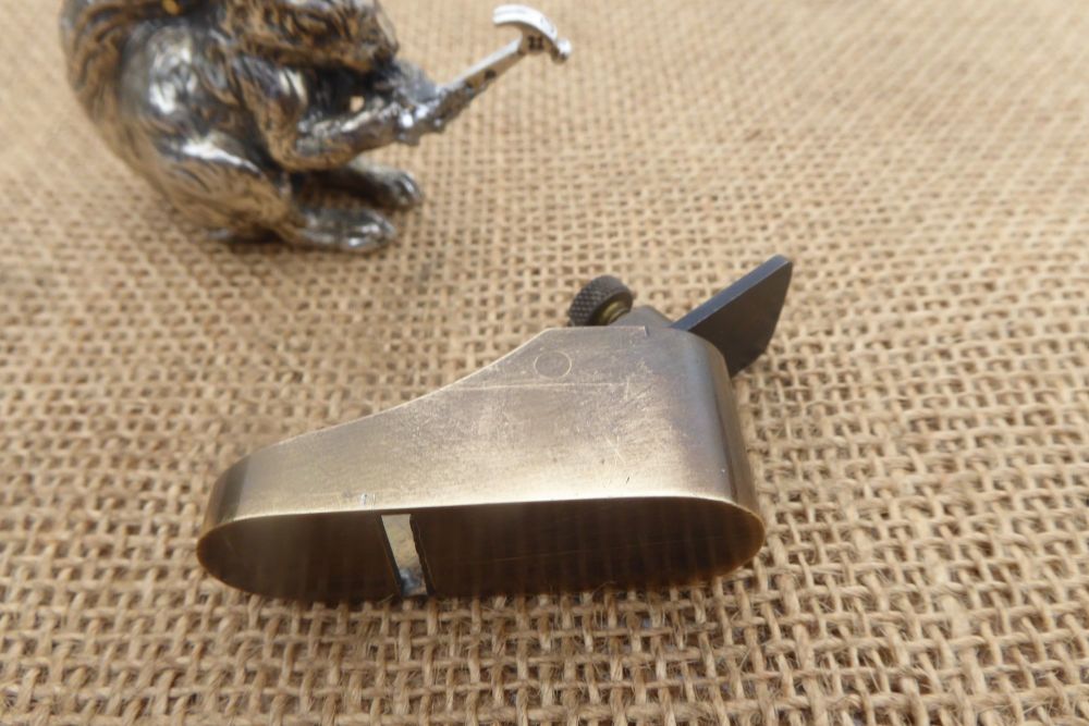 Very Small Brass Violin Makers' Luthier Plane - 2" Length
