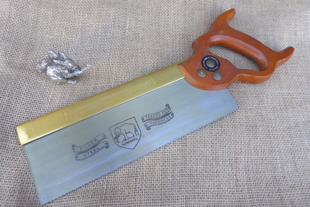 Tyzack Sons & Turner No.120 Dovetail Brass Back Saw