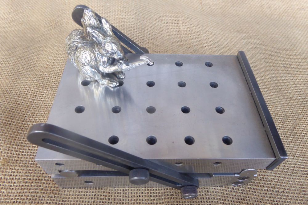 Engineers' Adjustable Sine Table - 150mm x 100mm x 55mm