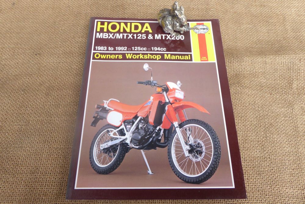 Honda MBX/MTX 125 & MTX200 Owners Workshop Manual