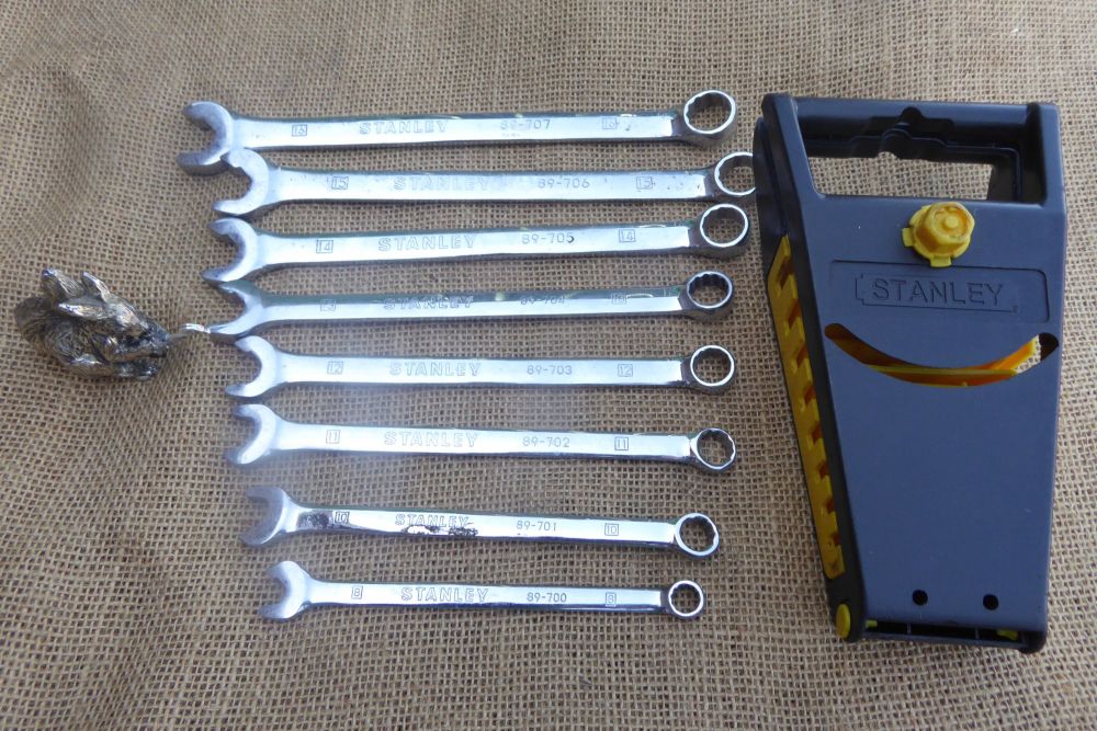 Stanley Speed / Accelerator Combination Spanners - 8,10 - 16mm - 89 Series