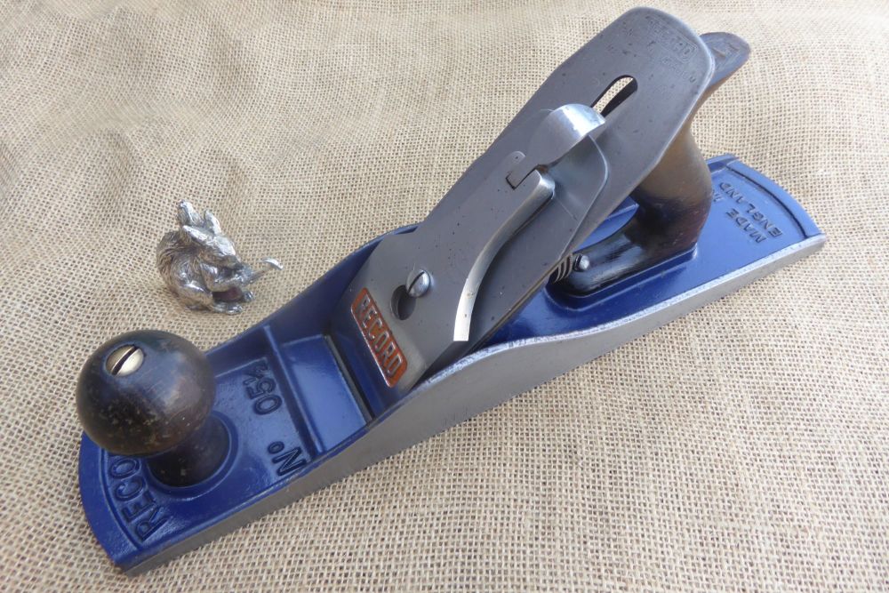 Record No. 05 1/2 Jack Plane - Record Iron, Wooden Handles - Made In England