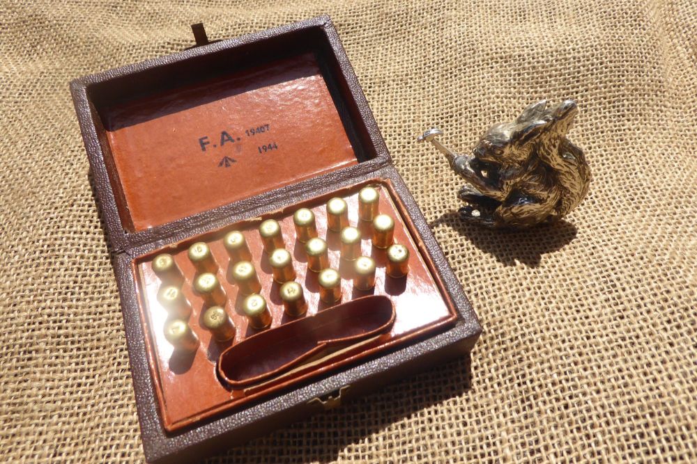 Vintage Box Of Watchmakers' Spade Drill Bits - F.A 19047