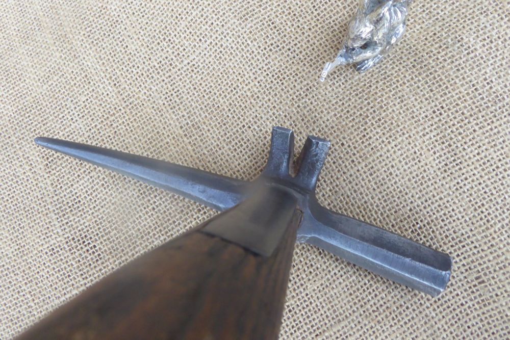 Vintage Brades Slaters' / Roofers' Strapped Hammer
