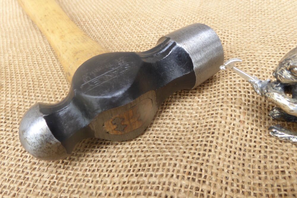 Vintage Stanley 5310 1lb Ball Pein Hammer - Made In England