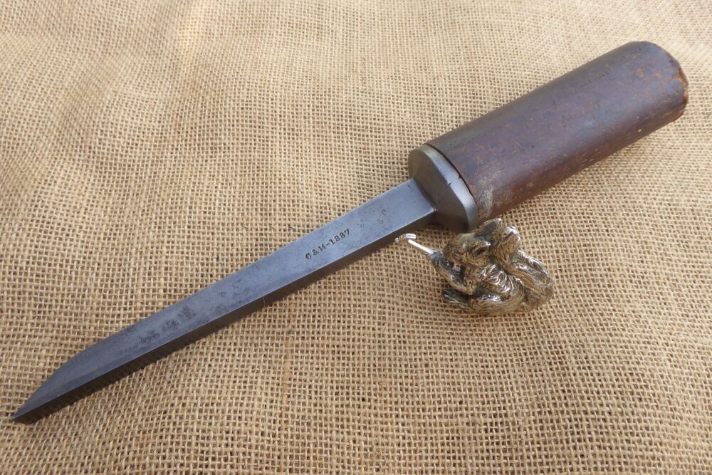 Ward  Payne Mortice Chisel - Broad Arrow W.D Marked - Also Stamped C & M 1887