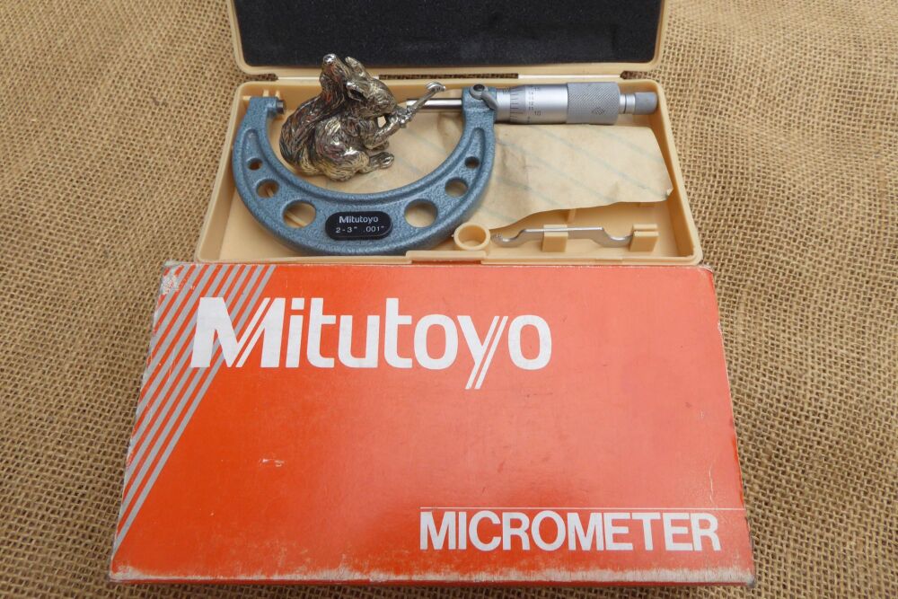 Mitutoyo  103-179 2-3" Outside Micrometer .001"