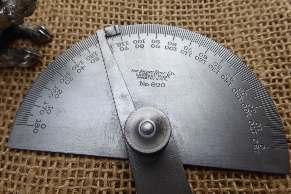 The Lufkin Rule Co. No.890 Protractor