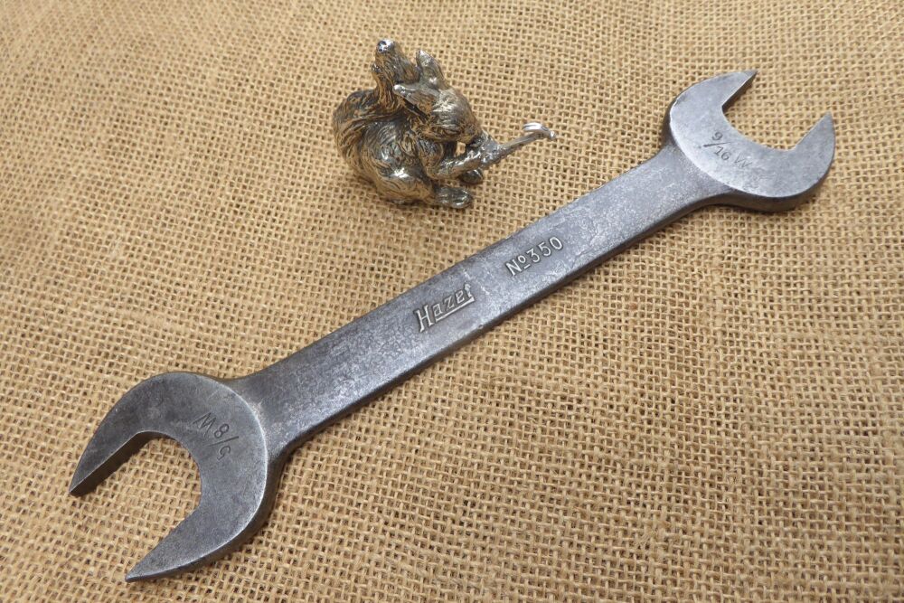 Hazet No.350 5/8 Whit. & 9/16 Whit. Open Ended Spanner - Circa 1930's