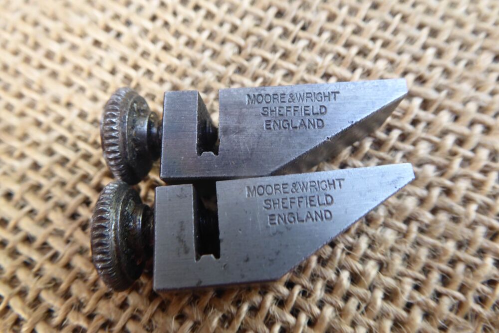 Pair Of Moore & Wright Key Seat Clamps
