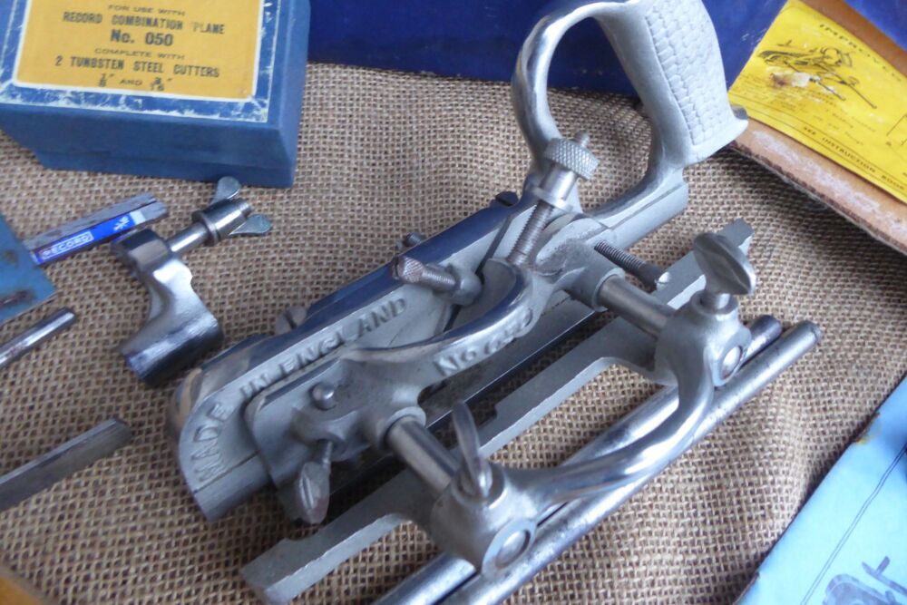 Record No.050 Improved Combination Plane With Cutters