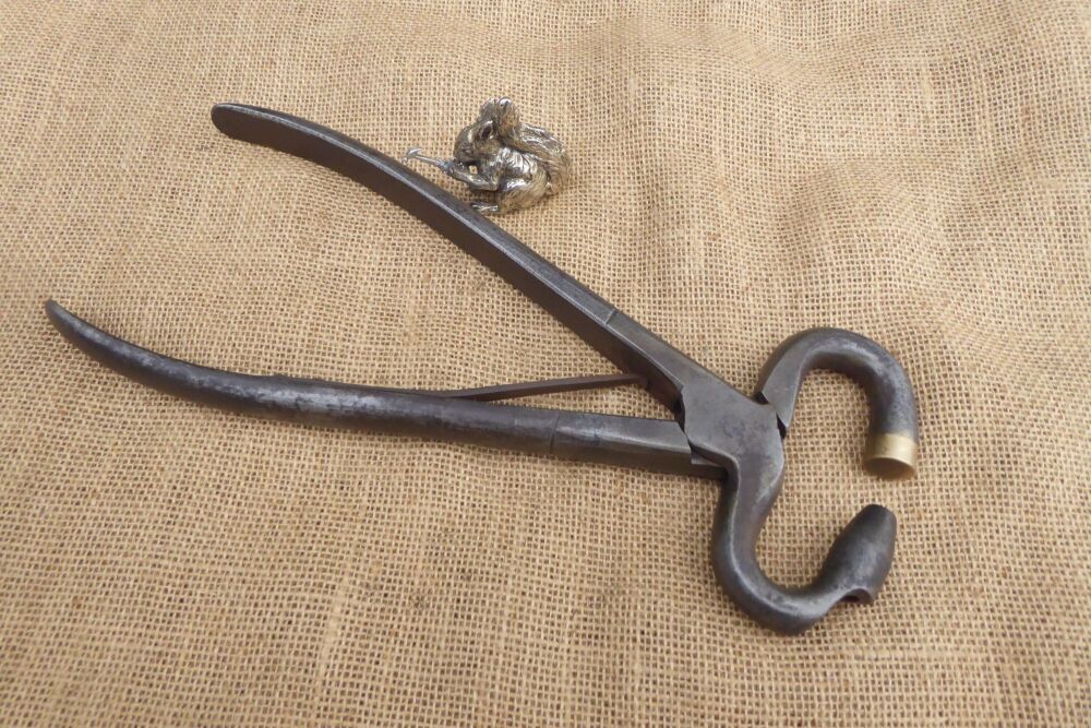 Vintage Bull Nose Pliers / Punching Tool - Heavy Duty