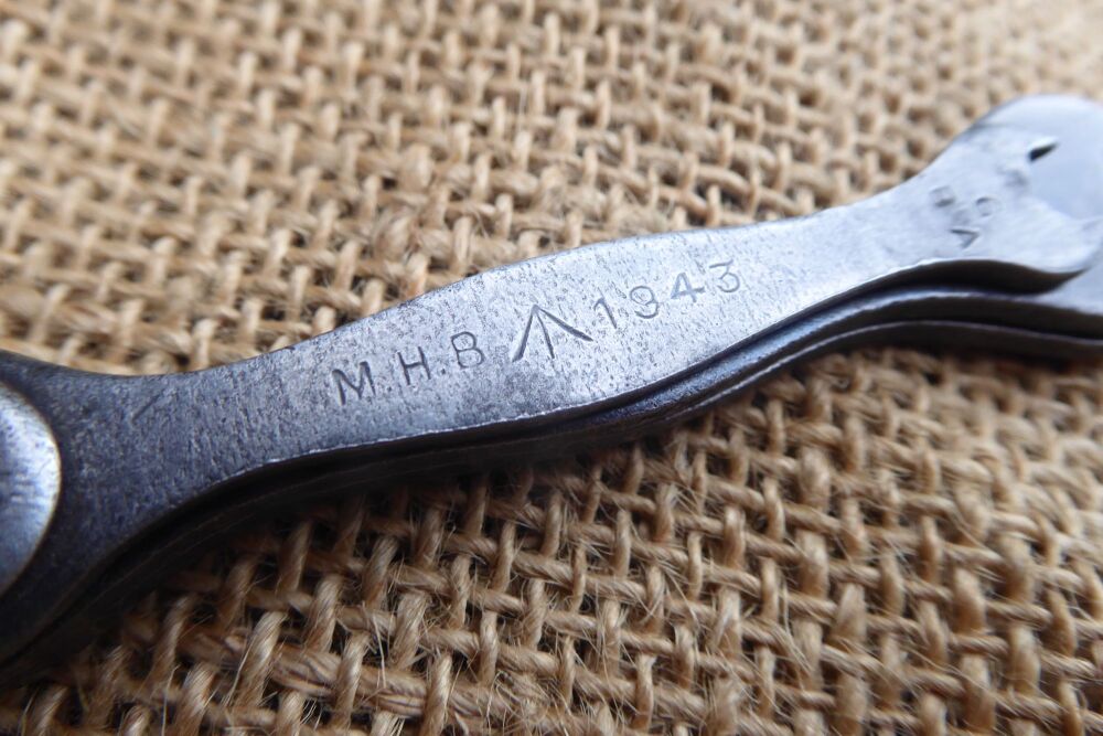M.H.B Broad Arrow Marked 1943 B.A Spanners