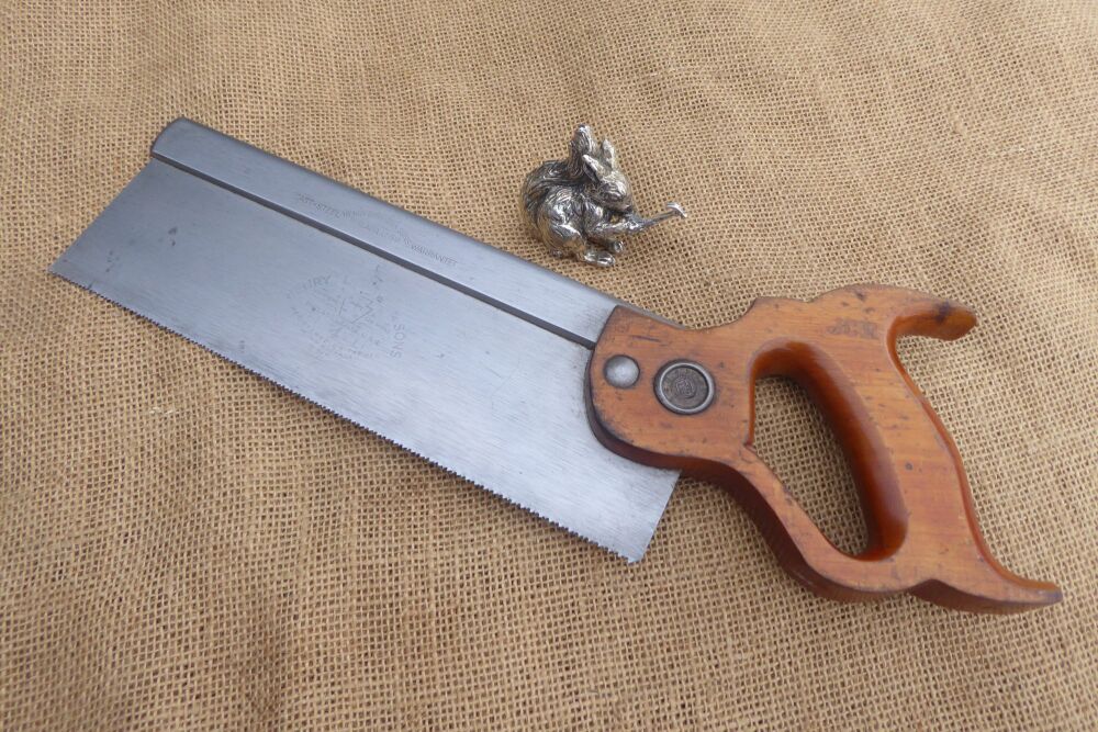 Henry Disston & Sons No.4 10" Steel Backed Tenon Saw