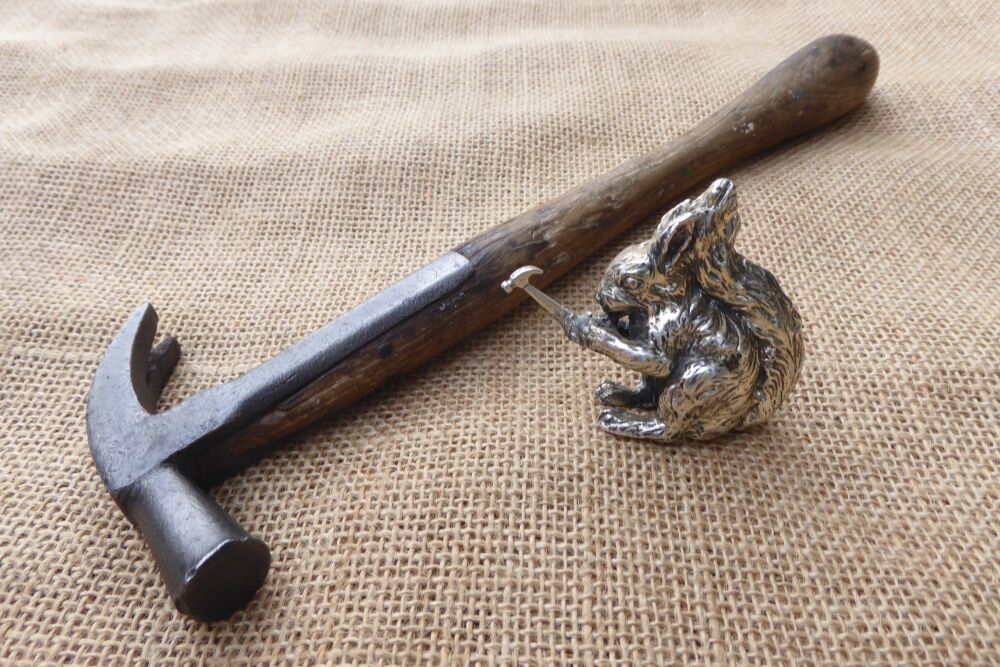 Vintage Strapped Claw Hammer